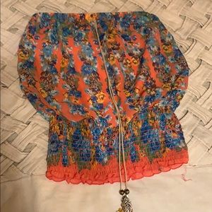 Gently used ruffled shirt :)